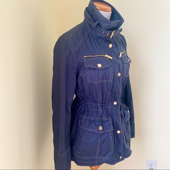 Michael Michael Kors Water-Resistant Anorak Coat S - Picture 3 of 15